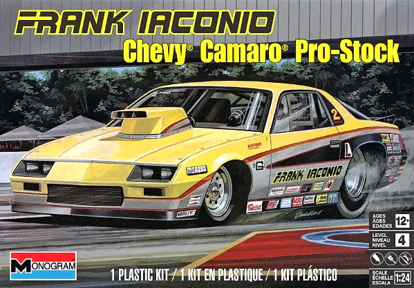 Monogram Frank Iaconio Chevy Camaro Pro Stock - Spotlight Hobbies