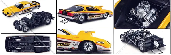 Monogram Frank Iaconio Chevy Camaro Pro Stock - Spotlight Hobbies