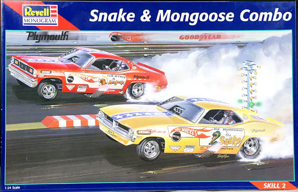自動車 SNAKE & MON COMBO Revell 1/24 Monogram/Revell Don 