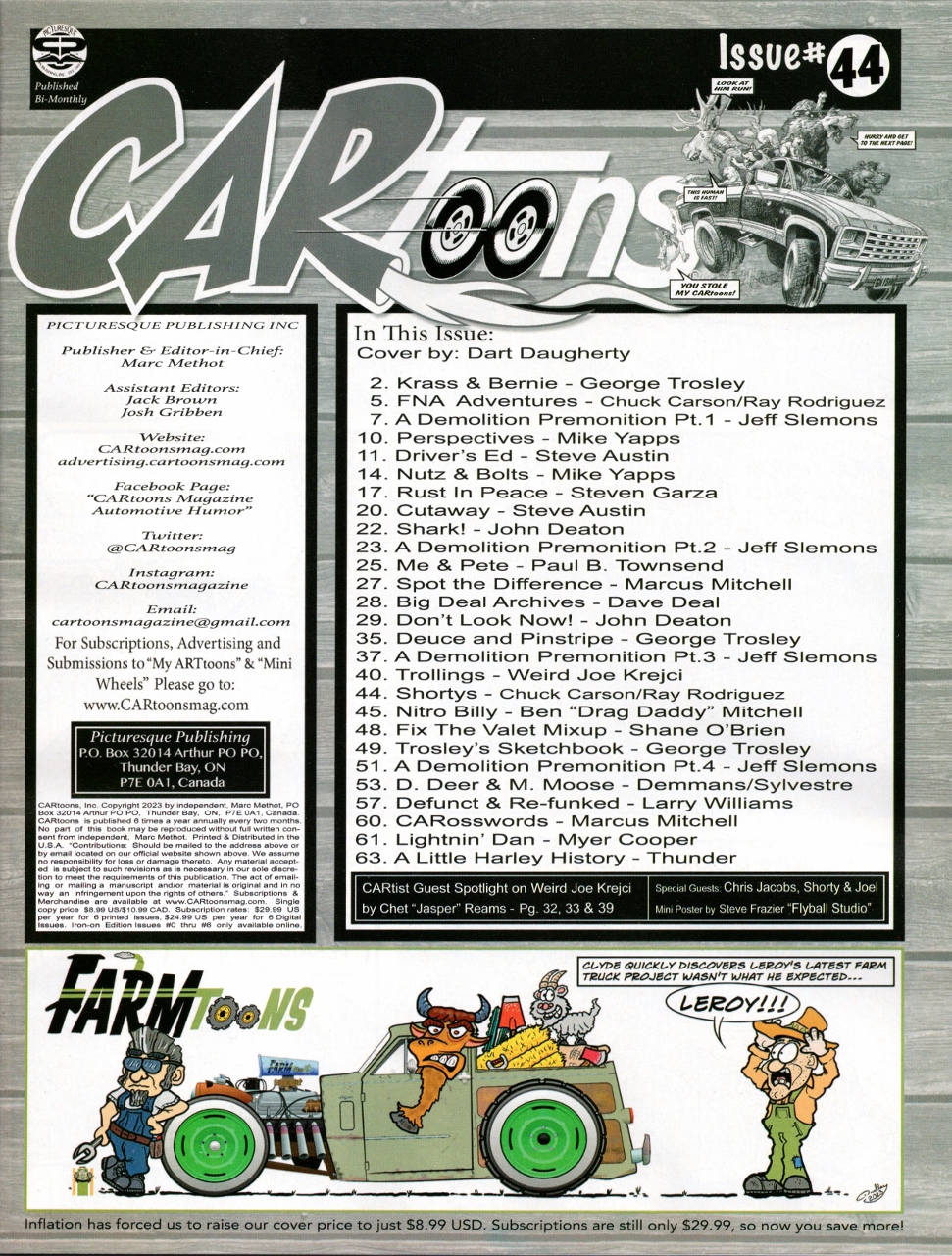 Toon Magazine # 15 Volume 4 # 1 The Silver Sufer Galactus: Michael  Swanigan: Amazon.com: Books