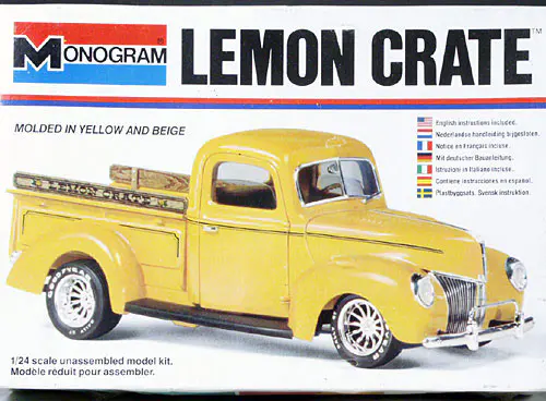 モノグラム社（Monogram）「'40 フォード ピックアップ ストリートロッド」 モノグラムMONOGRAM '40 フォード ピックアップ ストリートロッド
