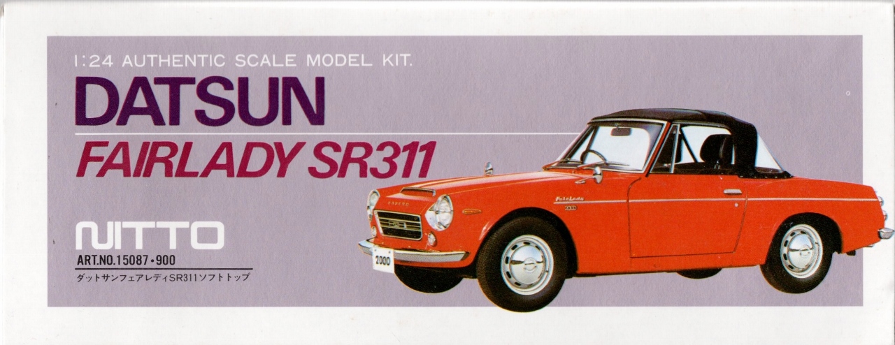 Miniature Cam Corporation Datsun SR311 1967, échelle 1/43, Résine, France