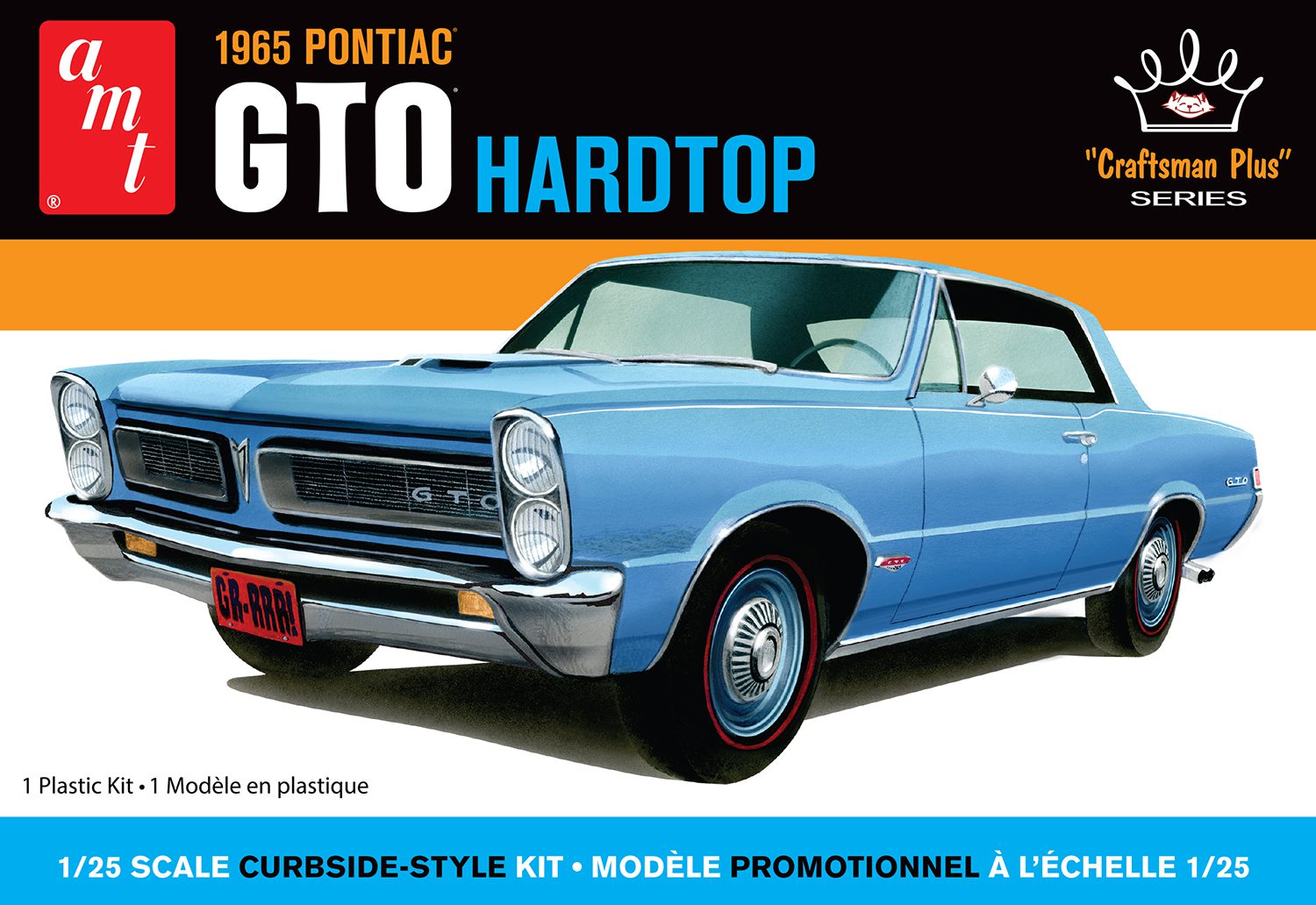 AMT 1965 Pontiac GTO Hardtop "Craftsman Plus" Series Spotlight Hobbies