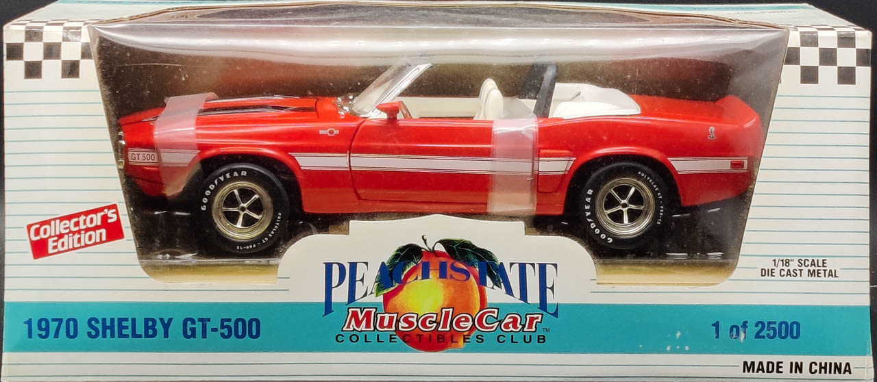 Modèle Réduit Ford Shelby GT500 Ertl 1/18 - Occasion Boîte Fatiguée