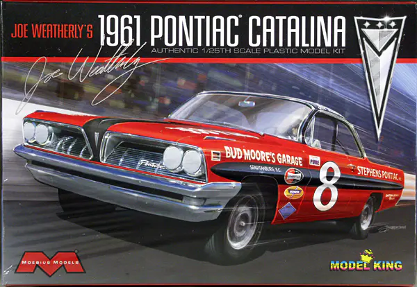 Moebius Joe Weatherly #8 1961 Pontiac Catalina Hardtop - Spotlight