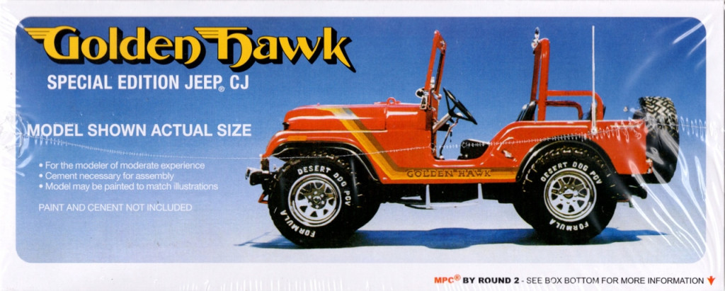 MPC 1981 Jeep CJ5 4x4 Off-Roader "Golden Hawk" - Spotlight Hobbies