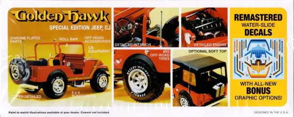 MPC 1981 Jeep CJ5 4x4 Off-Roader 