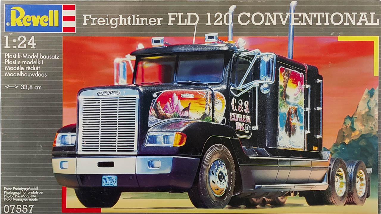 Revell Of Germany Freightliner FLD 120 Conventional Semi Tractor