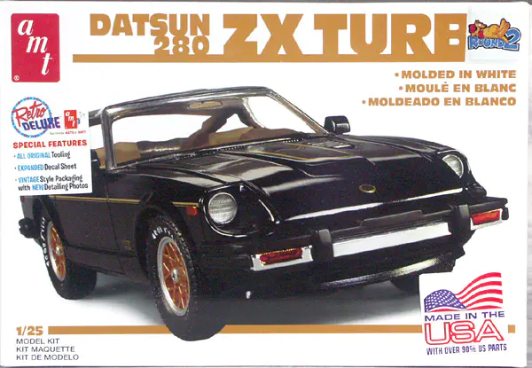 nanan 2点セット Datsun 280ZX Turbo, Bob Sharp Racing, Paul Newman plastic model