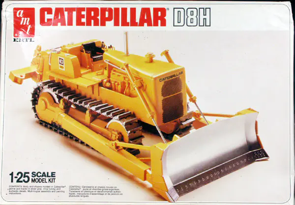 USA amt社製キャタピラーD8H 1/25 プラモデル USA amt社製キャタピラーD8H 1/25 プラモデル