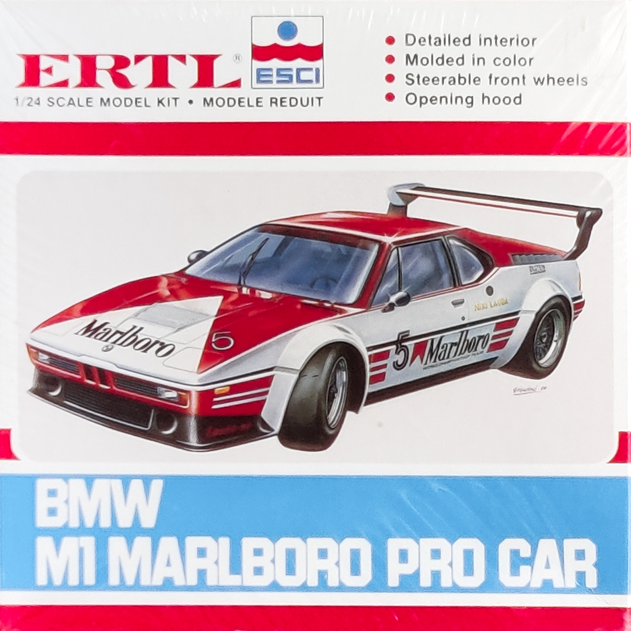 ERTL/ESCi BMW M1 Marlboro Pro Car - 1979 Championship Winner ...