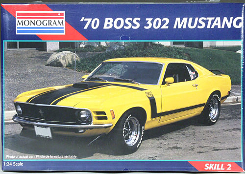 Monogram 1970 Ford Mustang Boss 302 Fastback - Spotlight Hobbies