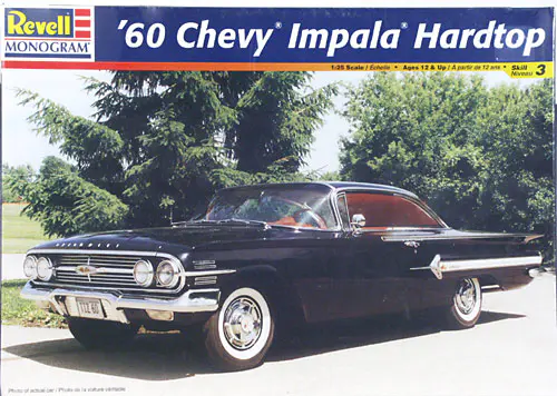 Revell 1960 Chevy Impala Hardtop - Stock - Spotlight Hobbies