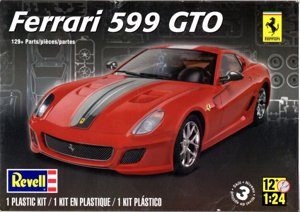 Revell フェラーリ599 GTO プラモデル 1:24 Revell Ferrari 599 GTO - Spotlight Hobbies