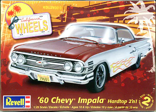 Revell 1960 Chevy Impala Hardtop - Stock or Lowrider - Spotlight