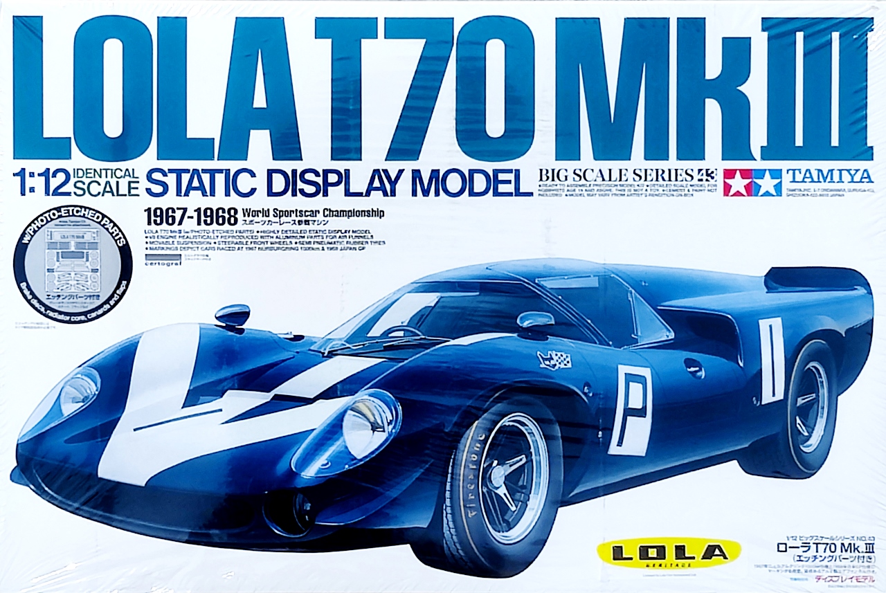 Tamiya Lola T70 MkIII CanAm Racer - 1/12 Scale - Spotlight Hobbies