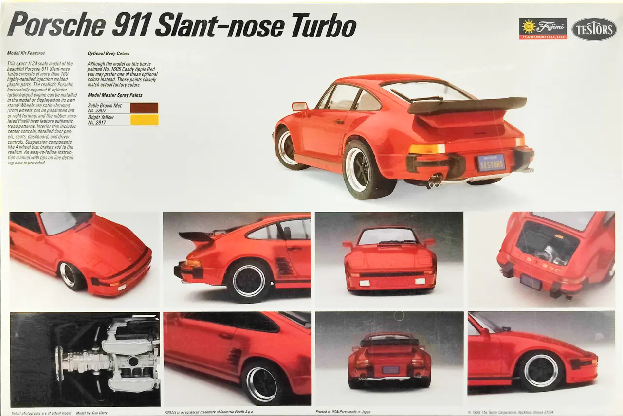 Testors/Fujimi Porsche 911 Slant Nose - Spotlight Hobbies