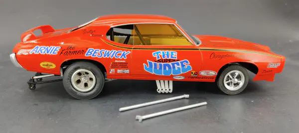 MPC Arnie “The Farmer” Beswick 1969 Pontiac GTO Funny Car “The