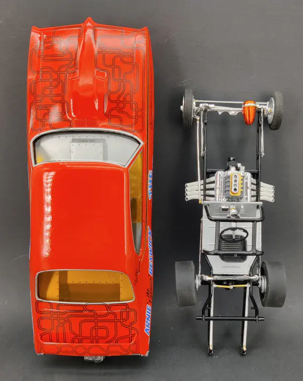 MPC Arnie “The Farmer” Beswick 1969 Pontiac GTO Funny Car “The