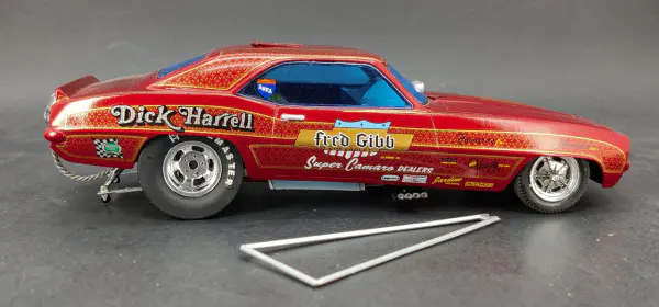MPC Fred Gibb/Dick Harrell 1969 Chevy Camaro Funny Car Built Kit