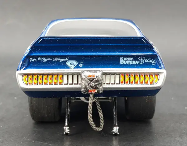 Revell “Hawaiian” Dodge Charger Funny Car Built Kit - Spotlight