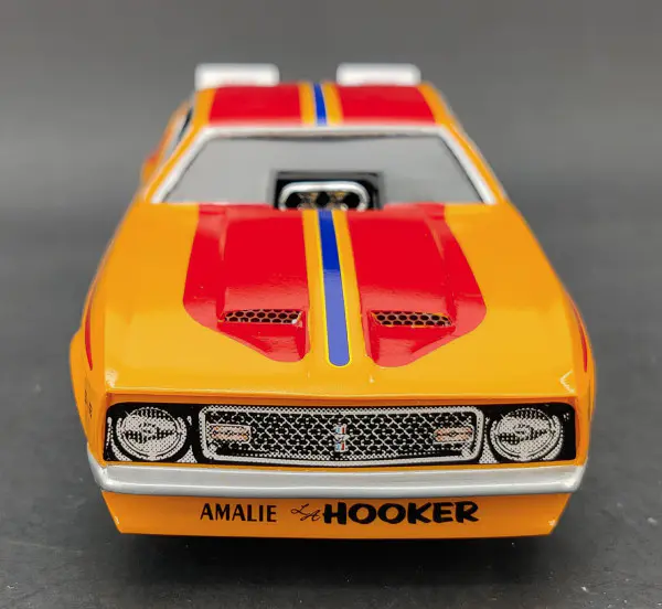 MPC “L.A. Hooker” Ford Mustang Funny Car Built Kit - Spotlight Hobbies