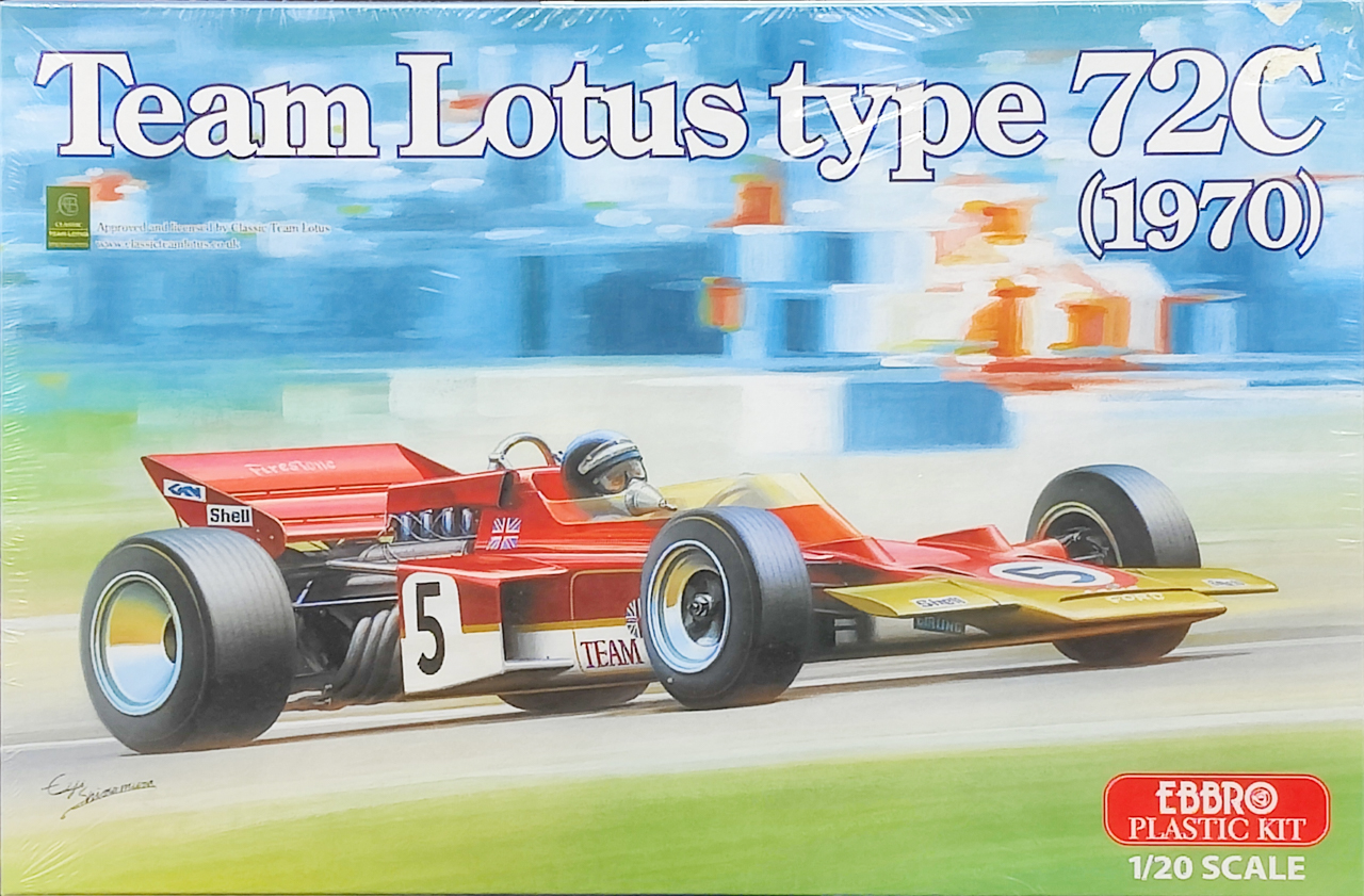 エブロ 1/20 チーム ロータス タイプ 72C 1970 EB_001.jpg