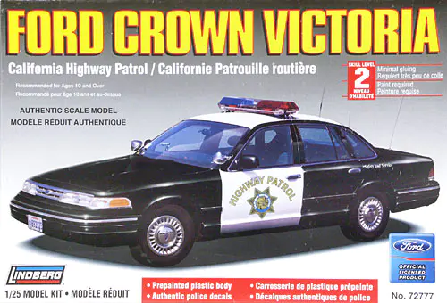 Lindberg 1995-1997 Ford Crown Victoria 4 Door Sedan - California