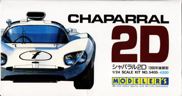 CHAPARRAL 2C 1966年製 1/24スケール LS 1/24 Chaparral 2C, by Scott Van Aken