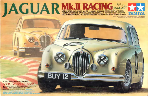 Jaguar MkⅡ Racing 他2品 Tamiya Jaguar Mk.II Racing - Spotlight Hobbies
