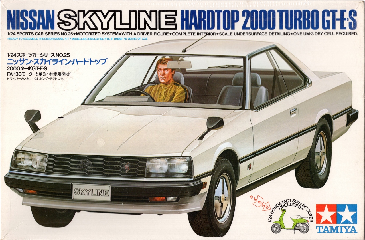Nissan Skyline Hardtop 2000RS Black Special Tamiya 89726