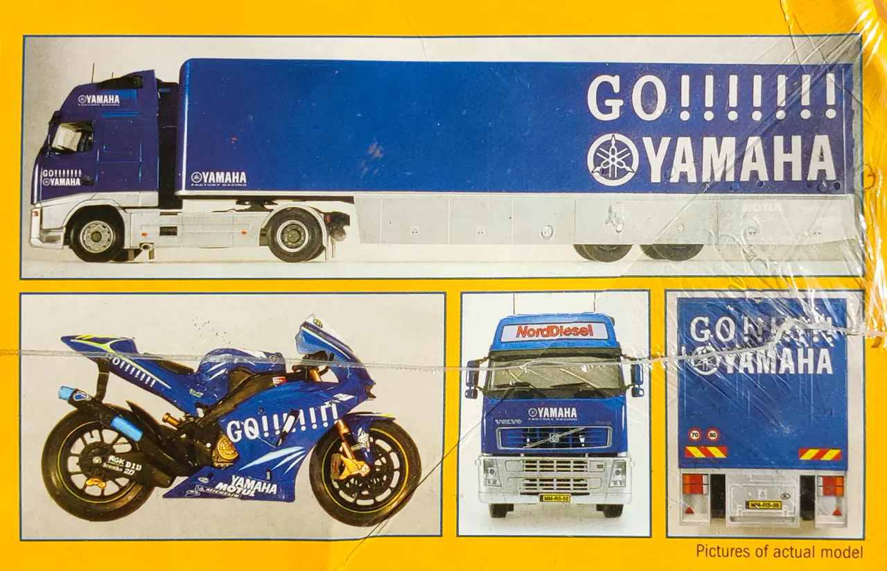 イタレリ　ヤマハレーシングチーム　ワールドチャンピオン2004 トレーラー Italeri 
