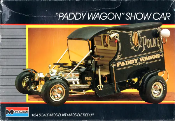 自動車 Monogram paddy wagon Monogram reissue of 