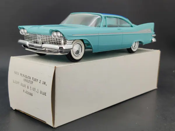 超爆安 Jo-Han X-EL Promo Hardtop 2-Door Fury Plymouth 1959 乗用車