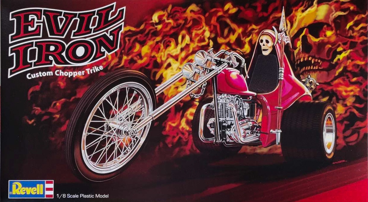 Revell 1 8 Evil Iron Trike Model Kit