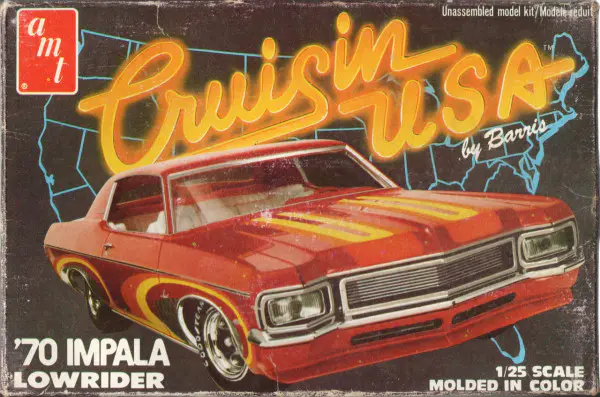 自動車 amt 1/25 1970 impala lowrider AMT '70 Chevy Impala Lowrider - Model Cars - Model Cars