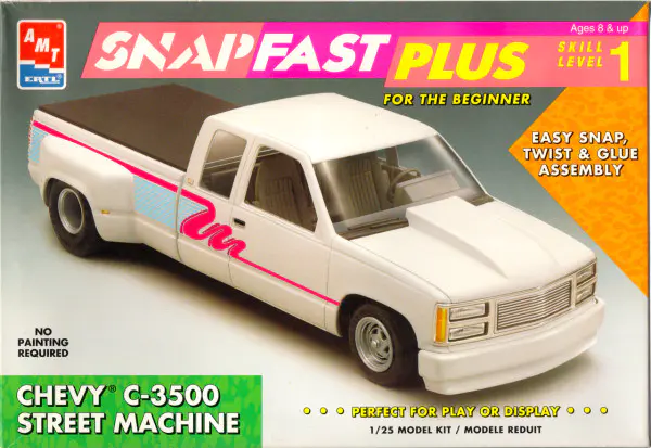 AMT 1993 Chevy C-3500 Extended Cab Dually Street Machine Pickup 