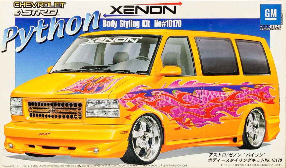 Fujimi Xenon Python Chevy Astro Van - Spotlight Hobbies