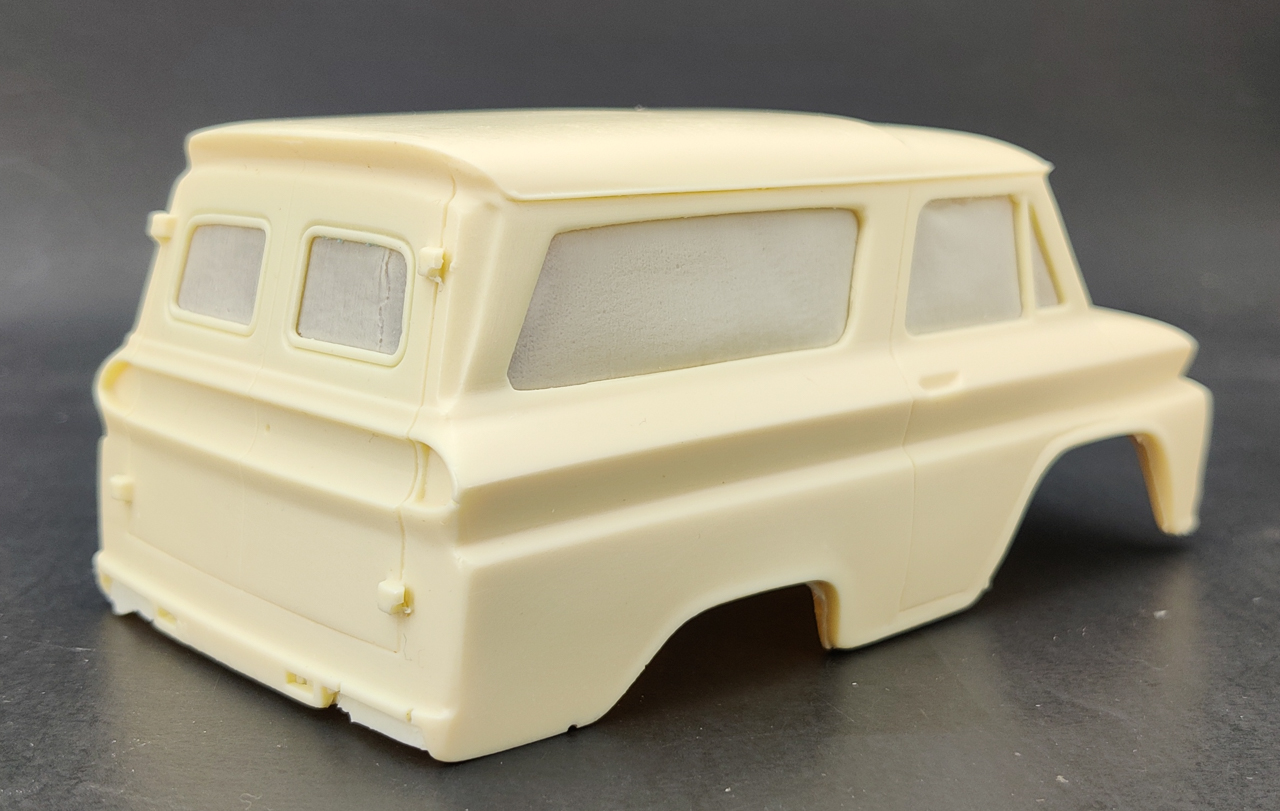 Jimmy Flintstone NB337 1:25 Scale Resin Model Kit – 1964-66 Chevy Van Custom Pickup Truck