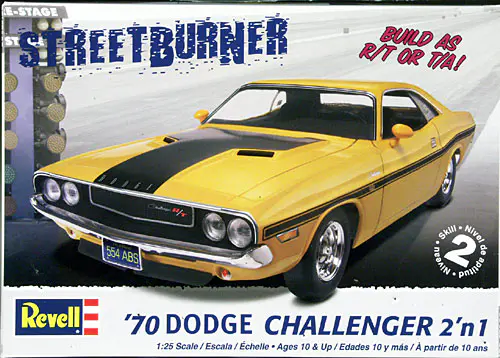Revell 1970 Dodge Challenger R/T or T/A Hardtop - 2'n1 - Spotlight