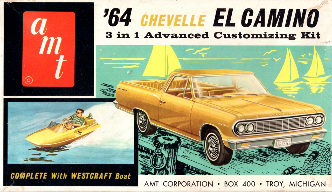 AMT 1964 Chevy Chevelle El Camino - 3 in 1 - Spotlight Hobbies