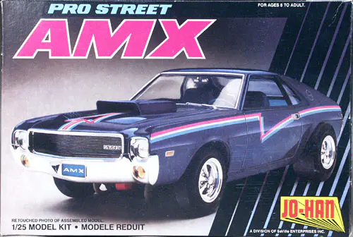 自動車 jo-han pro street amc amx Jo-Han 1969 AMC AMX Hardtop Pro Street - Spotlight Hobbies