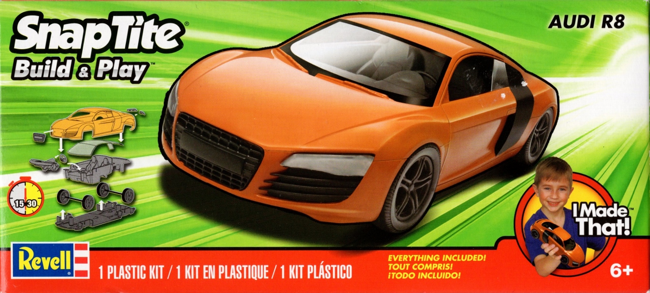 Revell Audi R8 - SnapTite - Spotlight Hobbies