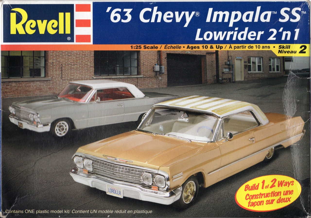 Revell 1963 Chevy Impala SS Hardtop - Stock or Lowrider