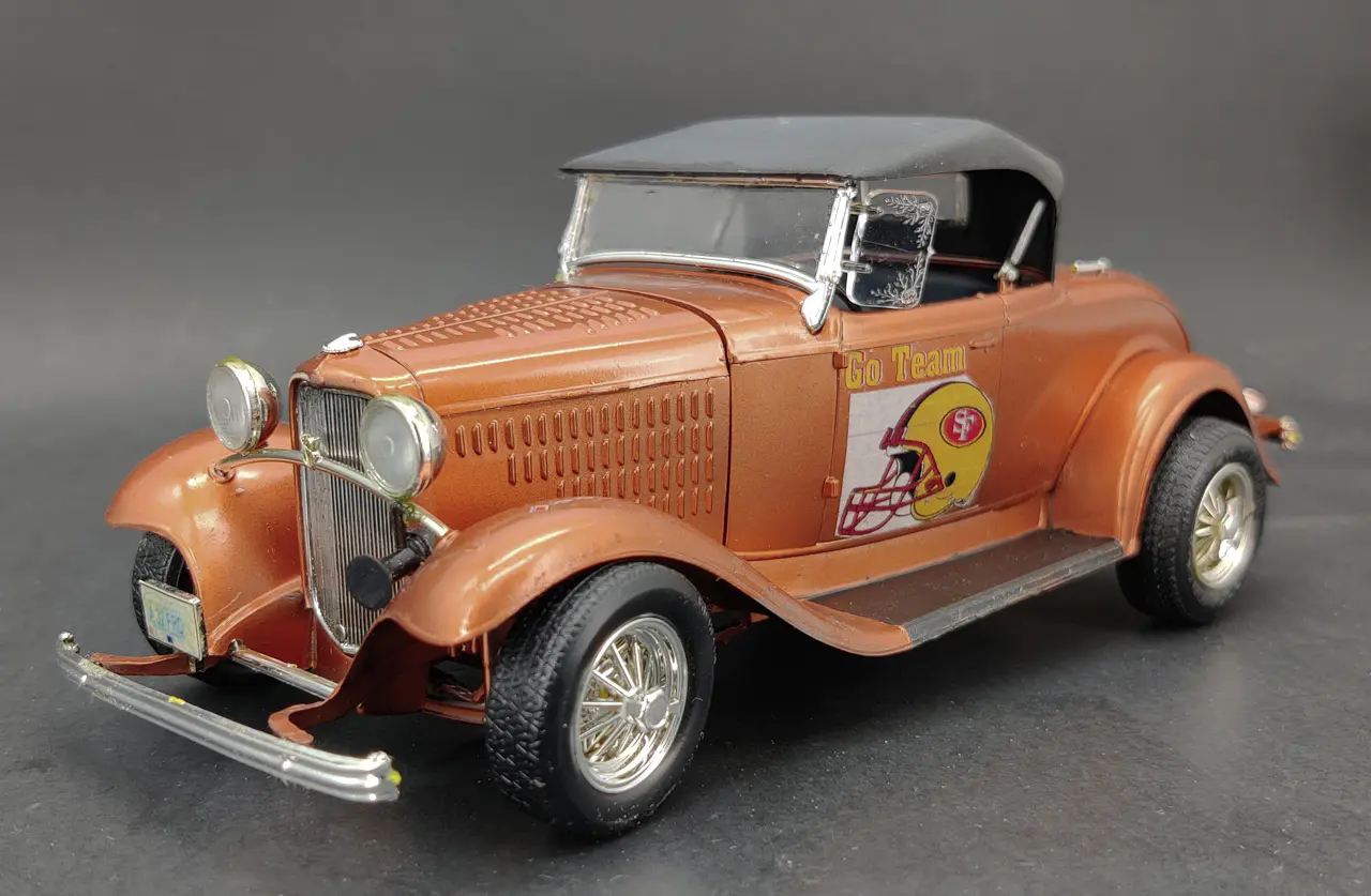 Monogram 1932 Ford Roadster Street Rod Built Kit - Spotlight Hobbies
