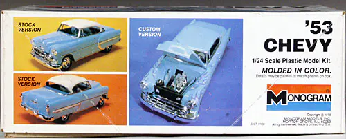Monogram 1953 Chevy Bel Air Hardtop - Stock or Custom - Spotlight
