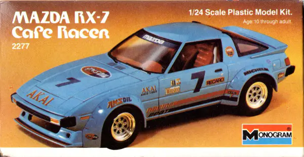 SEVEN DESIGNERS IN MONOGRAM / F．Baudot Monogram Mazda RX-7 Cafe Racer - Spotlight Hobbies