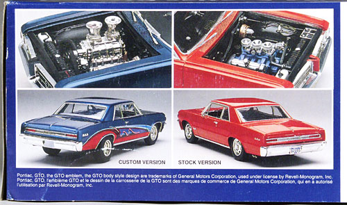 Revell/Monogram 1964 Pontiac GTO Hardtop 2 'n 1 - Stock or