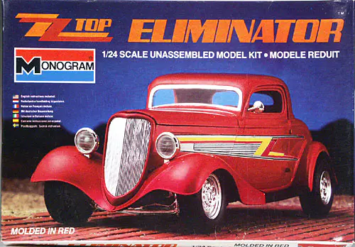 Monogram 1933 Ford 3-Window Coupe “ZZ Top” Eliminator - Spotlight