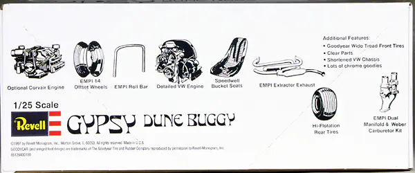 Revell Volkswagen VW or Corvair Powered 